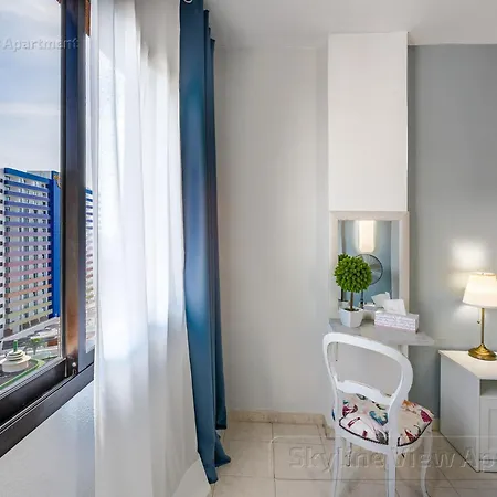 Апартаменты Skyline View - Free Private Parking Including & Guest Bonus