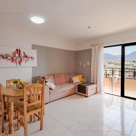 Skyline View - Free Private Parking Including & Guest Bonus Apartament Costa Adeje (Tenerife)